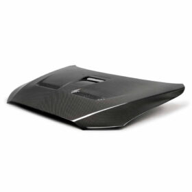 Seibon OEM-Style Carbon Fiber Hood for 2008-2015 Mitsubishi Lancer EVO X