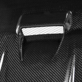 Seibon DV-Style Carbon Fiber Hood for 2008-2017 Mitsubishi Lancer