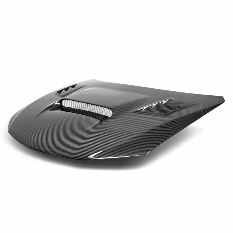 Seibon CW-Style Carbon Fiber Hood for 2008-2014 Subaru WRX/STi