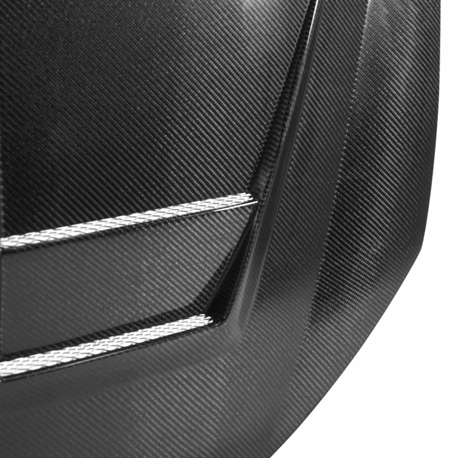 Seibon DV-Style Carbon Fiber Hood for 2010-2014 VW Golf / GTI (Shaved)