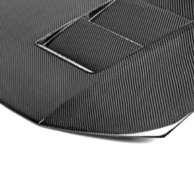 Seibon TS-Style Carbon Fiber Hood For 2012-2013 Honda Civic 2DR And 2012 Honda Civic 4DR