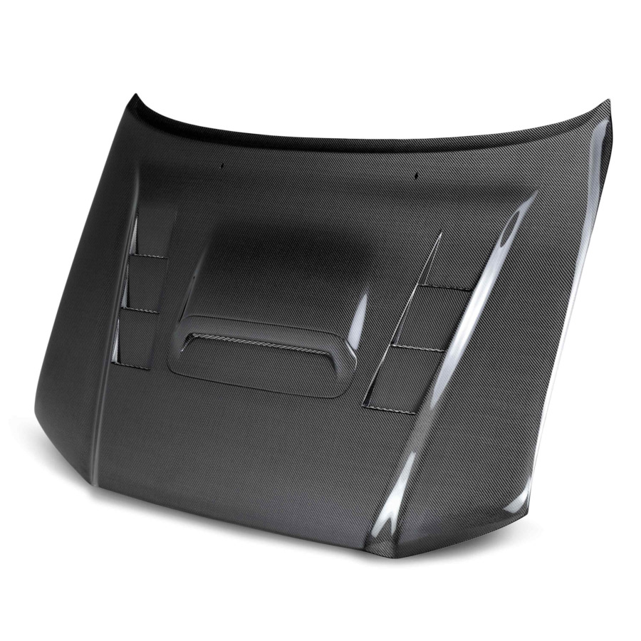 Seibon TS-Style Carbon Fiber Hood For 2012-2015 Toyota Tacoma