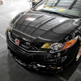 Seibon OEM-Style Carbon Fiber Hood for 2014-2015 Honda Civic 2DR