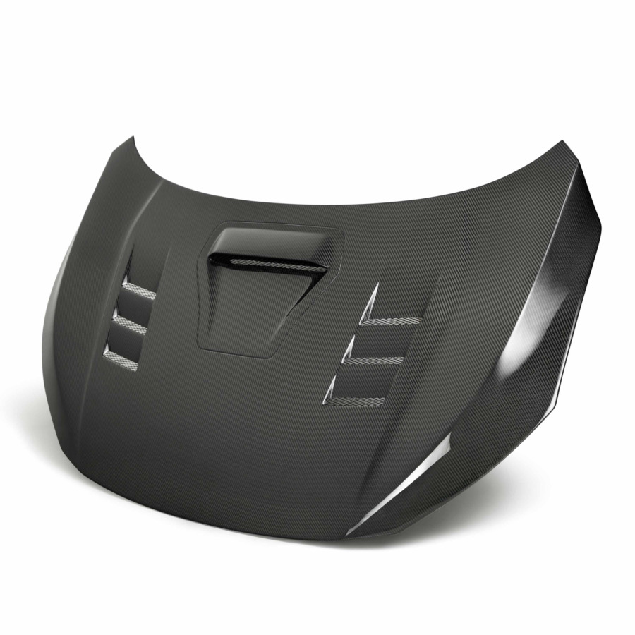 Seibon TS-Style Carbon Fiber Hood For 2017-2021 Honda Civic Type R