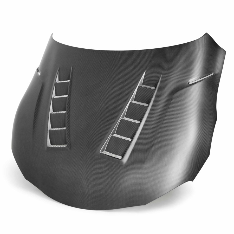 Seibon TS-Style Dry Carbon Fiber Hood for 2020-2026 Toyota GR Supra - Matte