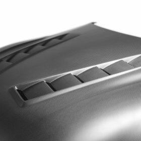 Seibon TS-Style Dry Carbon Fiber Hood for 2020-2026 Toyota GR Supra - Matte