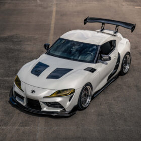 Seibon TSII-Style Double Sided Carbon Fiber Hood for 2020-2026 Toyota GR Supra