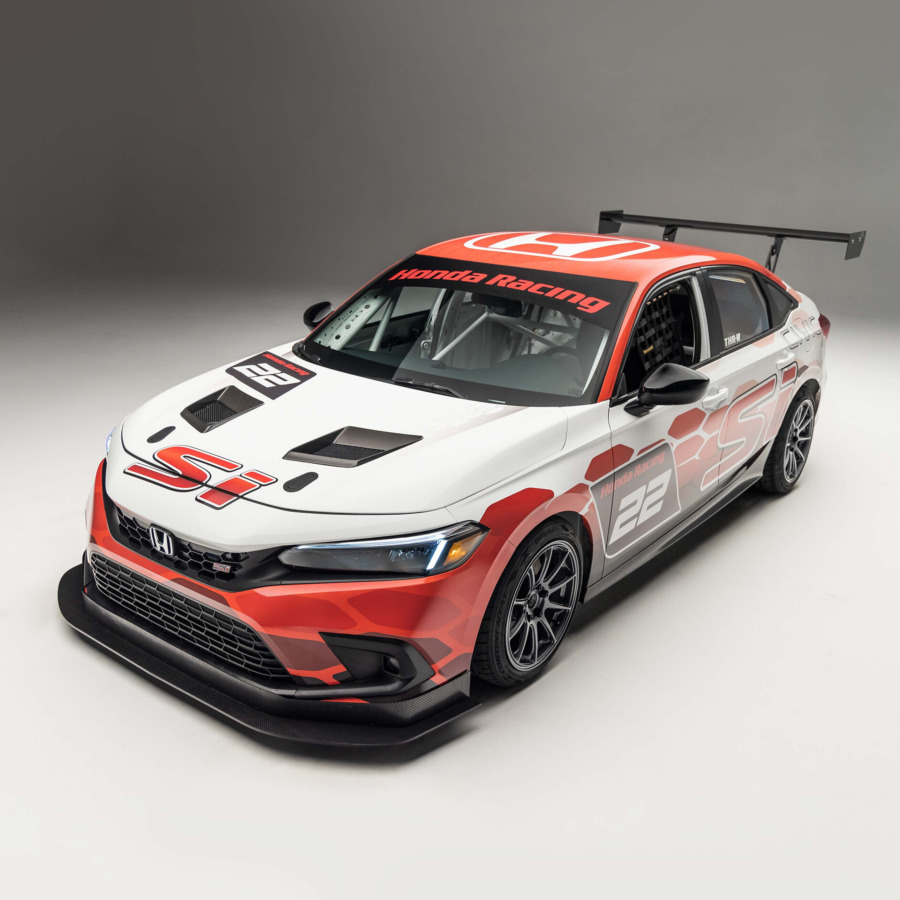 Seibon THRW-Style Carbon Fiber Hood For 2022-2023 Honda Civic 4 DR