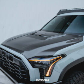 Seibon Rr-style Carbon Fiber Hood for 2022-2025 Toyota Tundra / 2023-2025 Toyota Sequoia
