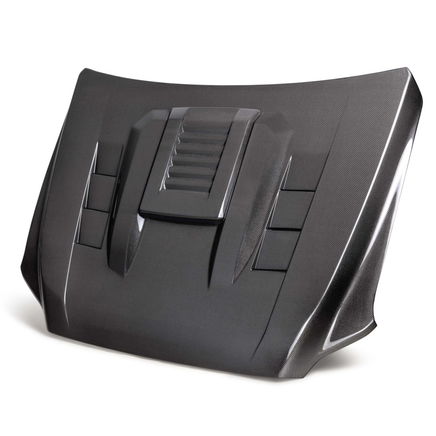 Seibon Ts-style Carbon Fiber Hood for 2024-2025 Toyota Tacoma / 2025 Toyota 4runner