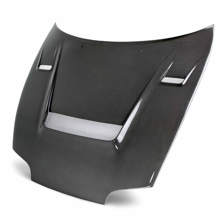 Seibon KB-Style Carbon Fiber Hood for 1993-1998 Toyota Supra