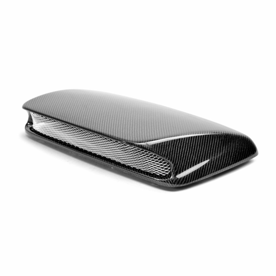 Seibon STI-Style Carbon Fiber Hood Scoop for 2004-2005 Subaru WRX