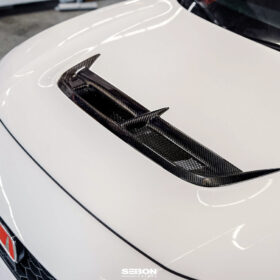 Seibon CW-Style Carbon Fiber Hood Vent For 2023-2025 Honda Civic Type R