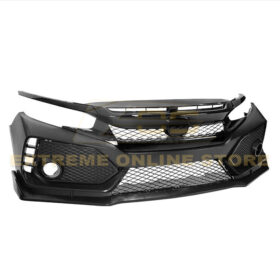 Extreme Online Store EOS Honda Civic JDM Type-R Conversion Front Bumper Kit - Image 7