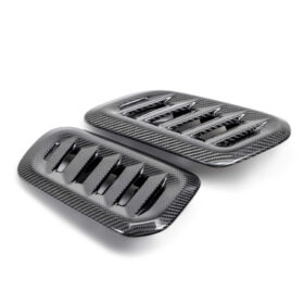 Seibon Dry Carbon Fiber Hood Vents For 2023-2025 Toyota GR Corolla - Gloss