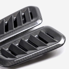 Seibon Dry Carbon Fiber Hood Vents For 2023-2025 Toyota GR Corolla - Gloss