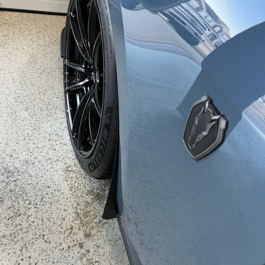 ZL1 Addons Mustang Dark Horse Standard Rock Guards for Ford Mustang