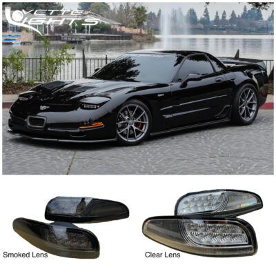 EOS 1997-04 Chevrolet Corvette C5 Laser LED Front Corner Assemblies