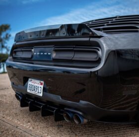 ZL1 Addons 2009-2023 Dodge Challenger Wicker Bill (No Camera) - image 1