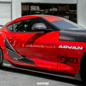 Seibon 2020-2026 Toyota GR Supra Carbon Fiber Mirror Caps