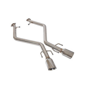 Extreme Online Store EOS Lexus IS300 IS350 Muffler Delete Axle Back Quad Tips Exhaust