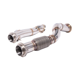 EOS 2021-PRESENT BMW G80 M3 G82 M4 ENGINE CATLESS DOWN PIPES - image 1