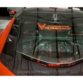 Extreme Online Store EOS WindRestrictor® C8 Coupe Rear Add On Glow Plate - Image 8