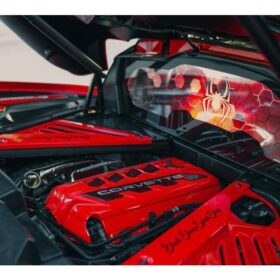 Extreme Online Store EOS WindRestrictor® C8 Coupe Rear Add On Glow Plate - Image 9