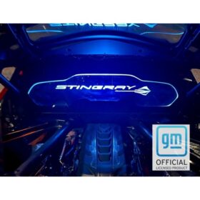 Extreme Online Store EOS WindRestrictor® C8 Coupe Rear Add On Glow Plate - Image 7