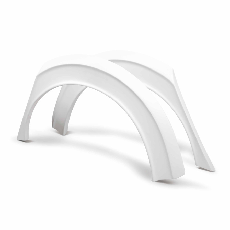 Seibon TT-Style Fiberglass Rear Fender Flares For 2016-2021 Honda Civic 4 Dr