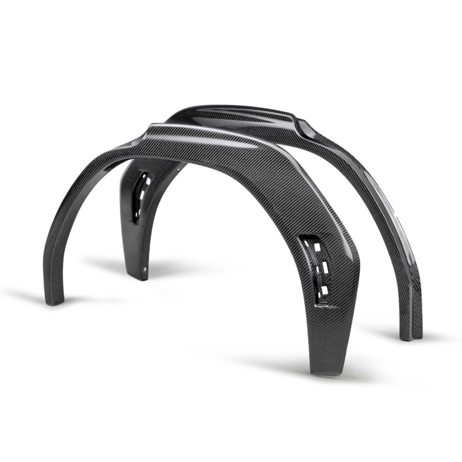 Seibon Fiber Rear Fender Trim for 2022-2025 Subaru WRX