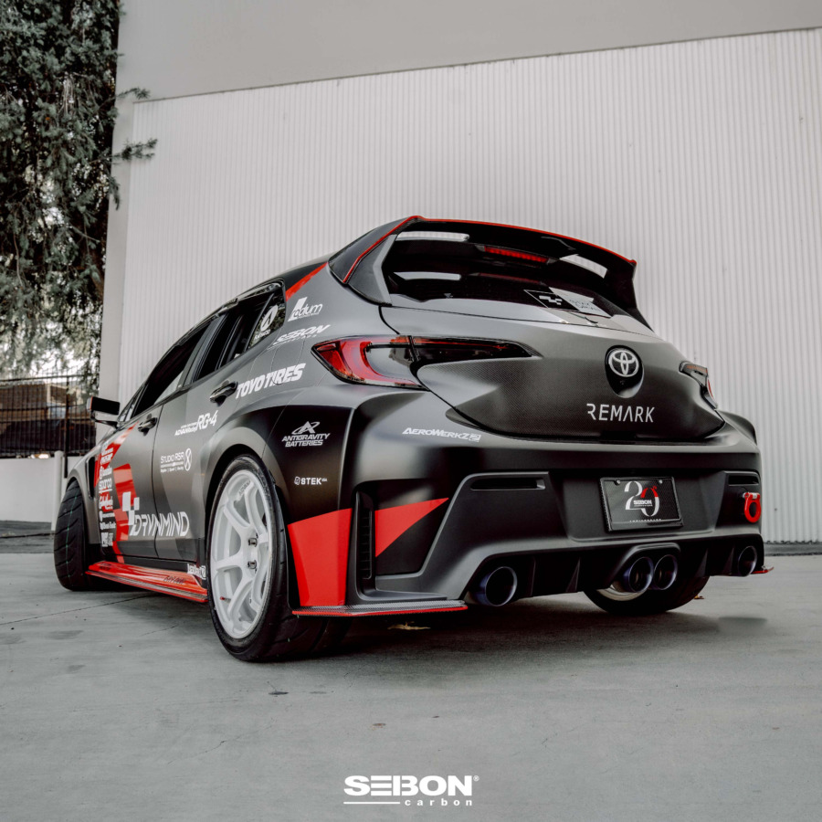 Seibon Mb-style Carbon Fiber Rear Lip for 2023-2025 Toyota Gr Corolla