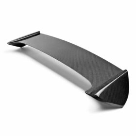 Seibon STI-Style Carbon Fiber Rear Spoiler For 2008-2014 Subaru WRX/STi HB (Shaved With No 3rd Brake Light)