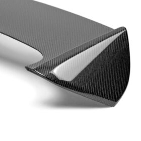 Seibon STI-Style Carbon Fiber Rear Spoiler For 2008-2014 Subaru WRX/STi HB (Shaved With No 3rd Brake Light)