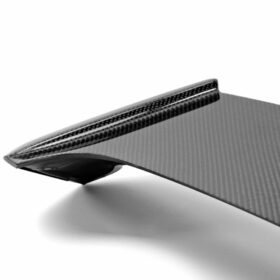 Seibon STI-Style Carbon Fiber Rear Spoiler For 2008-2014 Subaru WRX/STi HB (Shaved With No 3rd Brake Light)