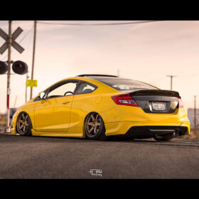 Seibon C-Style Carbon Fiber Rear Spoiler for 2012-2013 Honda Civic 2DR