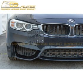 EOS 2015-20 BMW M4 F82 F83 Tow Hook License Plate Mount Bracket - Image 5