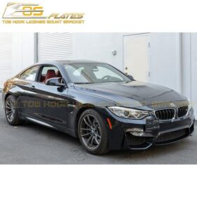 EOS 2015-20 BMW M4 F82 F83 Tow Hook License Plate Mount Bracket - Image 2