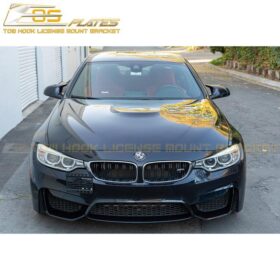 EOS 2015-20 BMW M4 F82 F83 Tow Hook License Plate Mount Bracket - Image 3