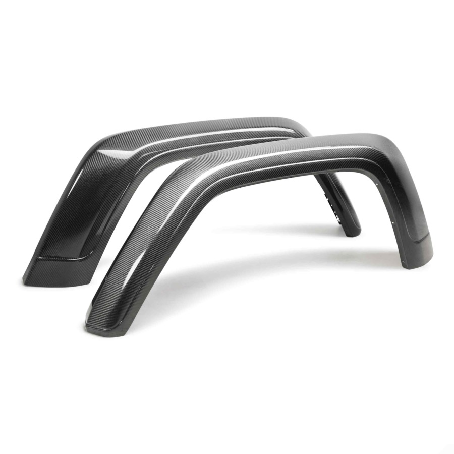Seibon Fiber Rear Fender Flares For 2020-2023 Jeep Gladiator (JT)