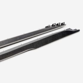 Seibon Type-ST Carbon Fiber Side Rocker Panel Extensions For 2022-2025 Cadillac CT5-V Blackwing - image 3