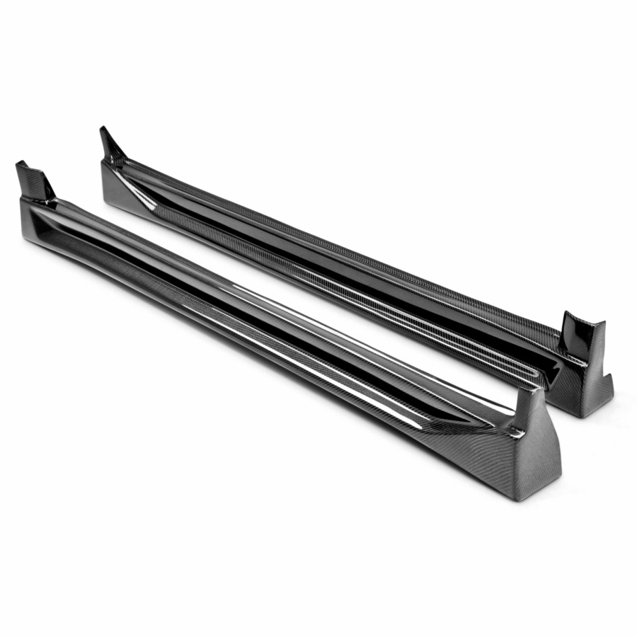 Seibon CW-Style Carbon Fiber Side Skirts For 2004-2005 Subaru Impreza / WRX