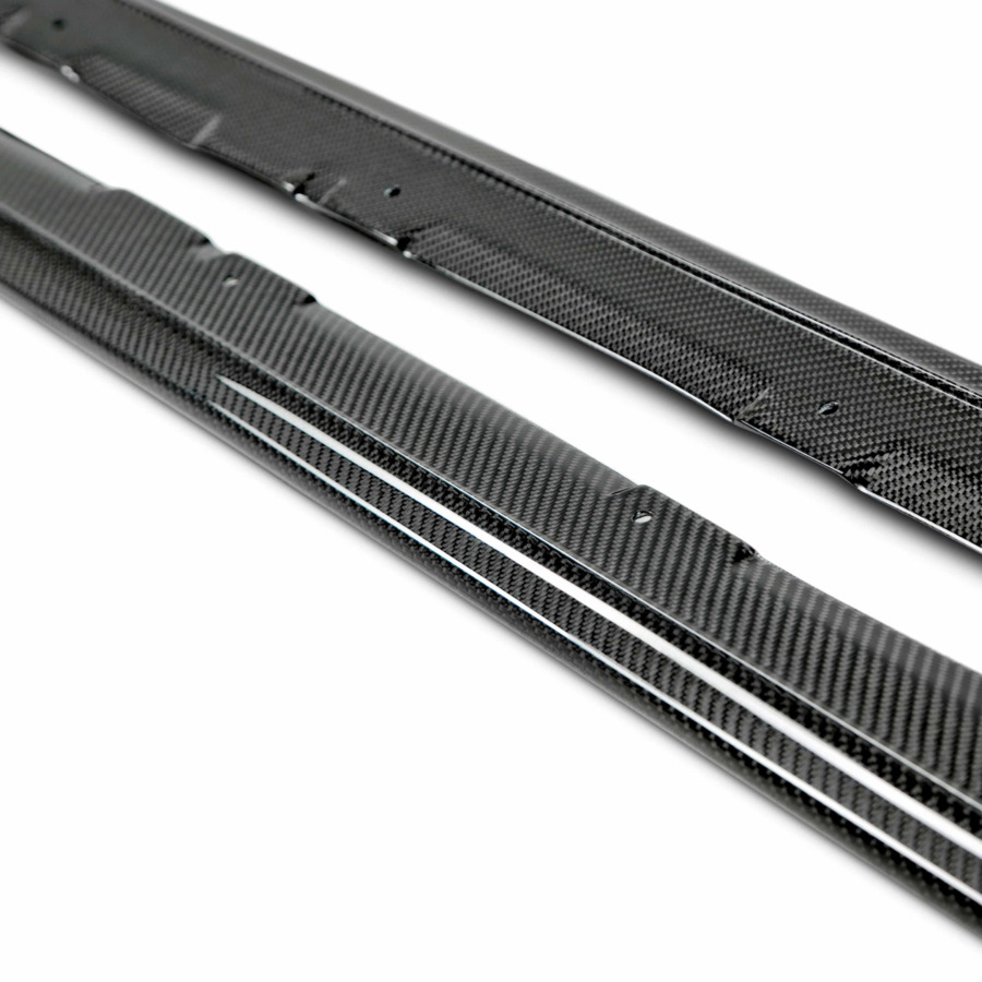 Seibon MB-Style Carbon Fiber Side Skirts for 2015-2021 Subaru WRX/STI