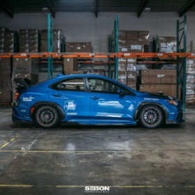 Seibon MB-Style Carbon Fiber Side Skirts for 2022-2025 Subaru WRX