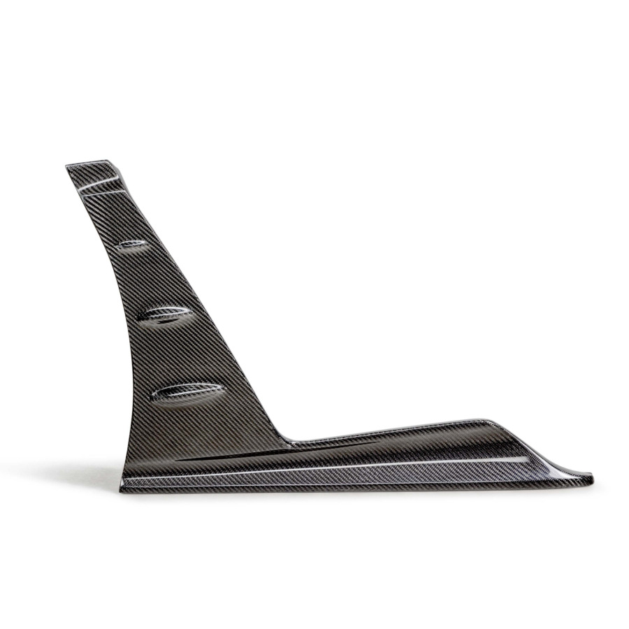 Seibon MB-Style Carbon Fiber Front Side Skirt Extensions for 2023-2025 Honda Civic Type R