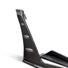 Seibon MB-Style Carbon Fiber Front Side Skirt Extensions for 2023-2025 Honda Civic Type R