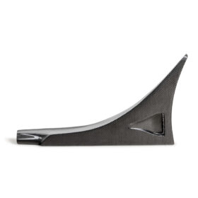 Seibon MB-Style Carbon Fiber Front Side Skirt Extensions For 2023-2025 Honda Civic Type R