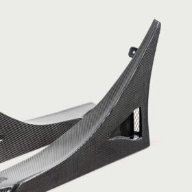 Seibon MB-Style Carbon Fiber Front Side Skirt Extensions For 2023-2025 Honda Civic Type R