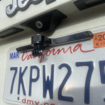 ZL1 Addons Chevrolet License Plate Action Camera Mount