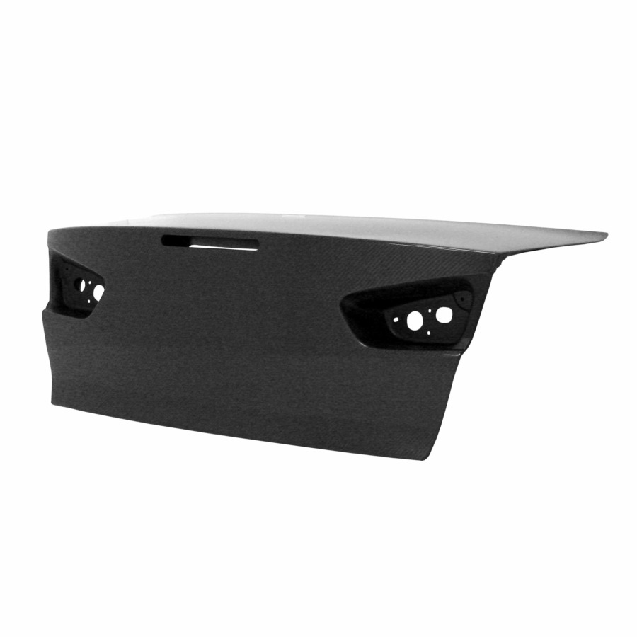 Seibon OEM-Style Carbon Fiber Trunk Lid for 2008-2015 Mitsubishi Lancer EVO X